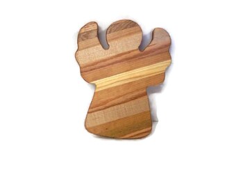 Angel Cutting Board Handcrafted from Mixed Hardwoods