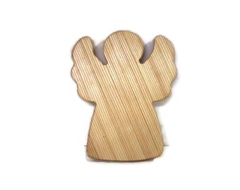Angel Cutting Board Handcrafted from Ash hardwoods
