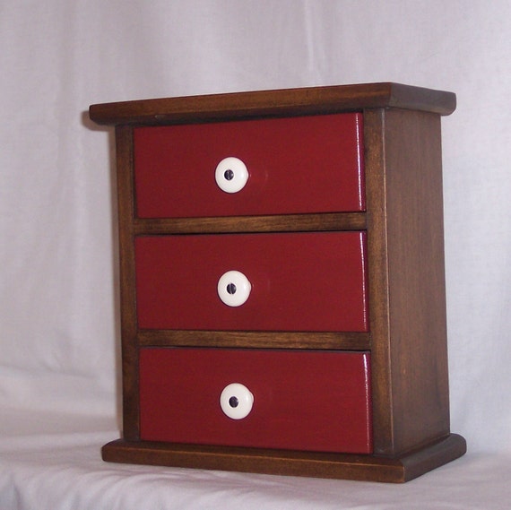 Items similar to with 3 Drawers (FREE SHIPPING USA Only) on Etsy