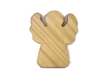 Angel Cutting Board Handcrafted from Ash Hardwoods