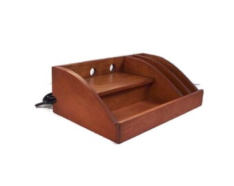 Cherry Charging Station with Slots, USB Surge Protector