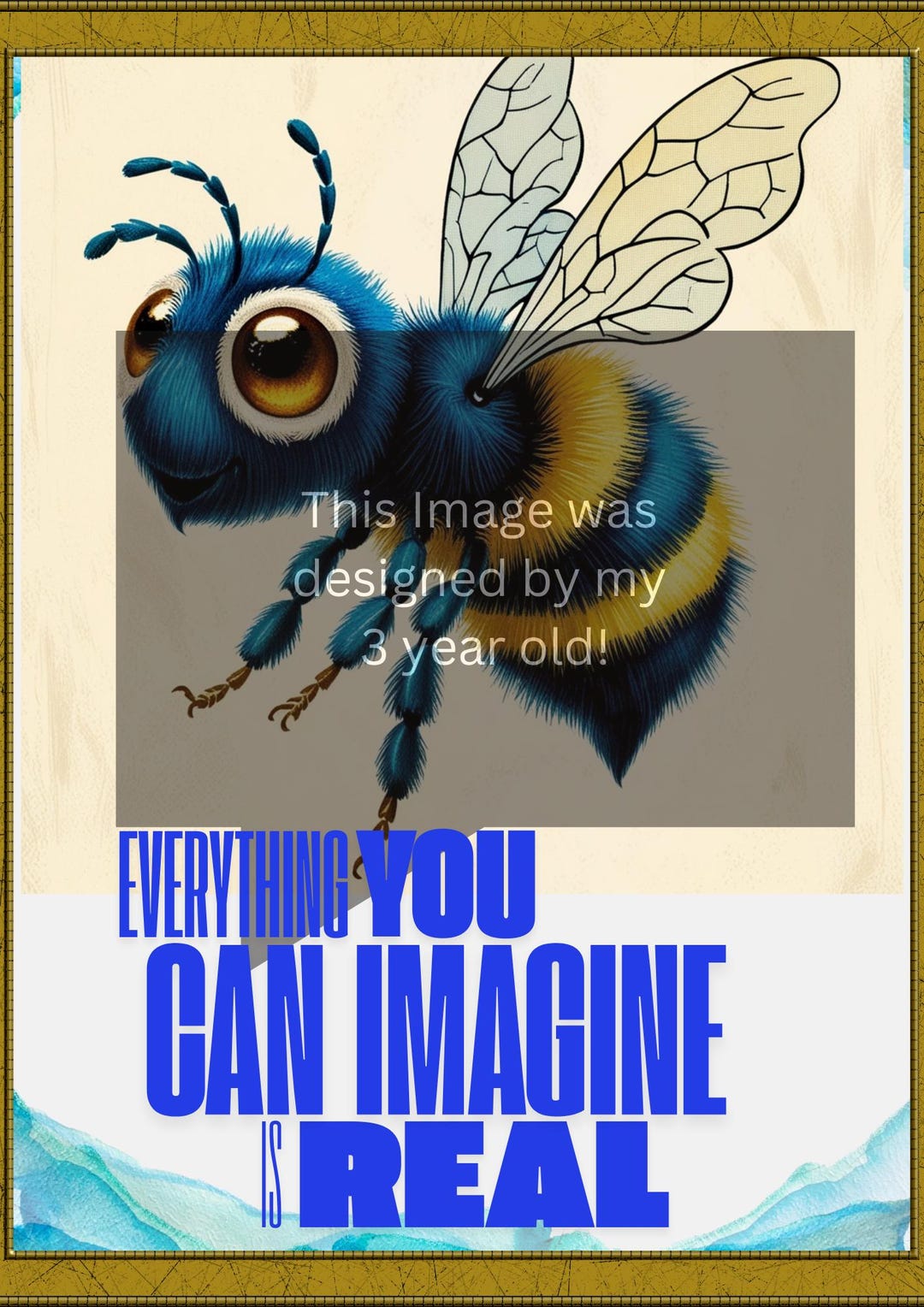 ばんぶるびーページ 子供向けのバンブルビー デジタル アート - 想像力豊かな AI 生成の