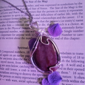 Red and White Jasper Necklace
