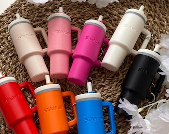 3D Printed Stanley Tumbler Keychain: Functional Mini Replica