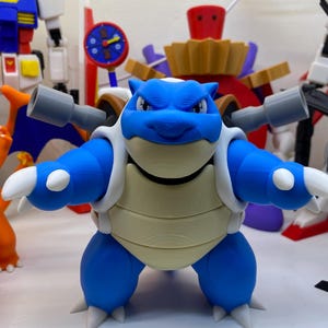 3D gedrucktes Blastoise - Das starke Wasser Pokémon