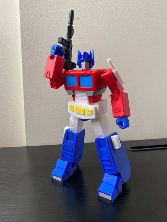 特撮 TRANSFORMERS G1 Optimus Prime Figure Articulated 3D Printed Optimus Prime G1 Figurine: More Than Meets