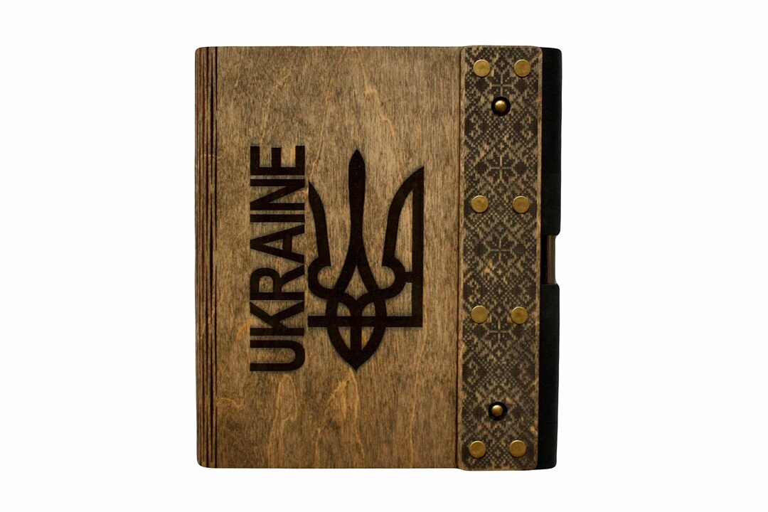 Personalized Wood Notebook, Wood Cover Notebook, Wood Notepad, Art ...