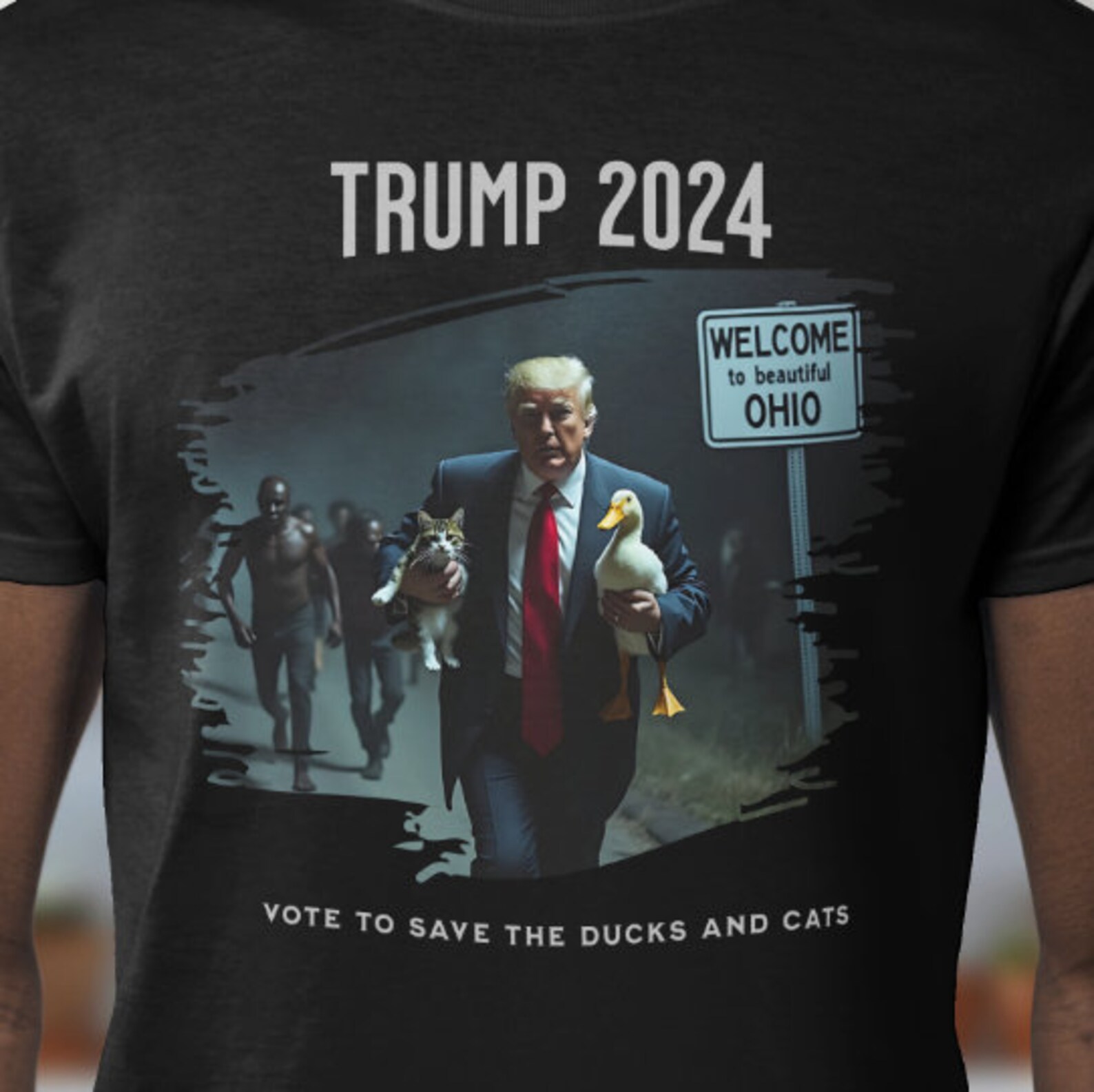 Trump 2024 Vote for the Cats and Ducks PNG SVG - Digital Download - Etsy