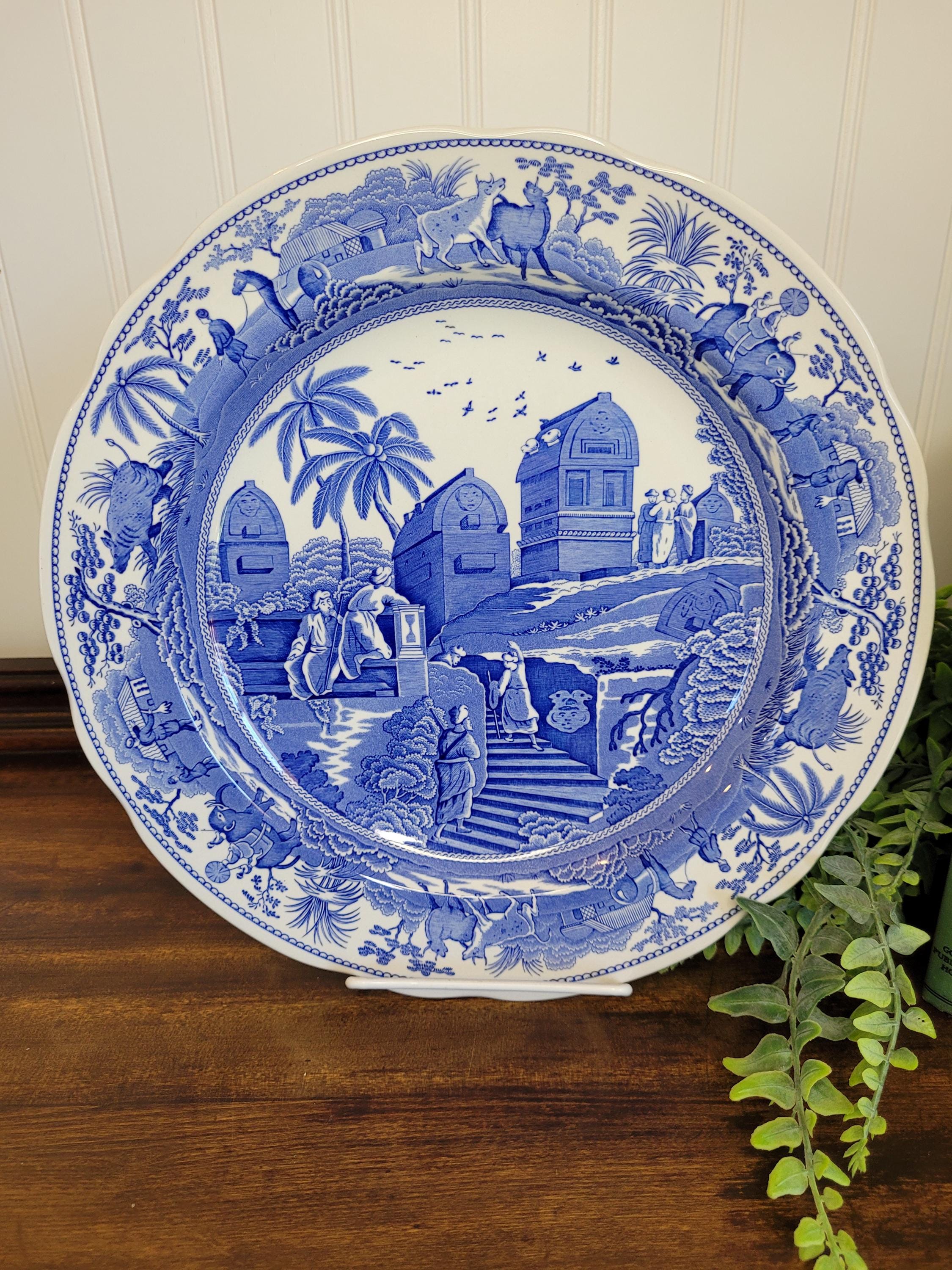 Spode blue room collection plates - Etsy 日本