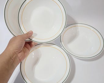 Ensemble de 4 bols de céréales à soupe Colibri de Corelle By Corning - Modèle abandonné