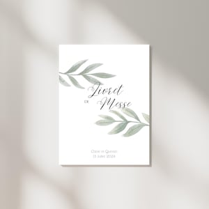 結婚式の一斉冊子 - Canva テンプレート