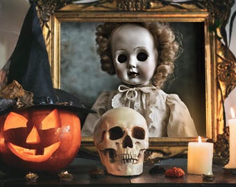 Haunted Doll Collection: Creepy Victorian Dolls-digital