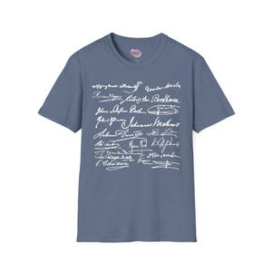 The Great Composers Graphic Unisex Softstyle T-Shirt
