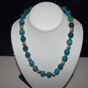 Chrysocolla and Silver