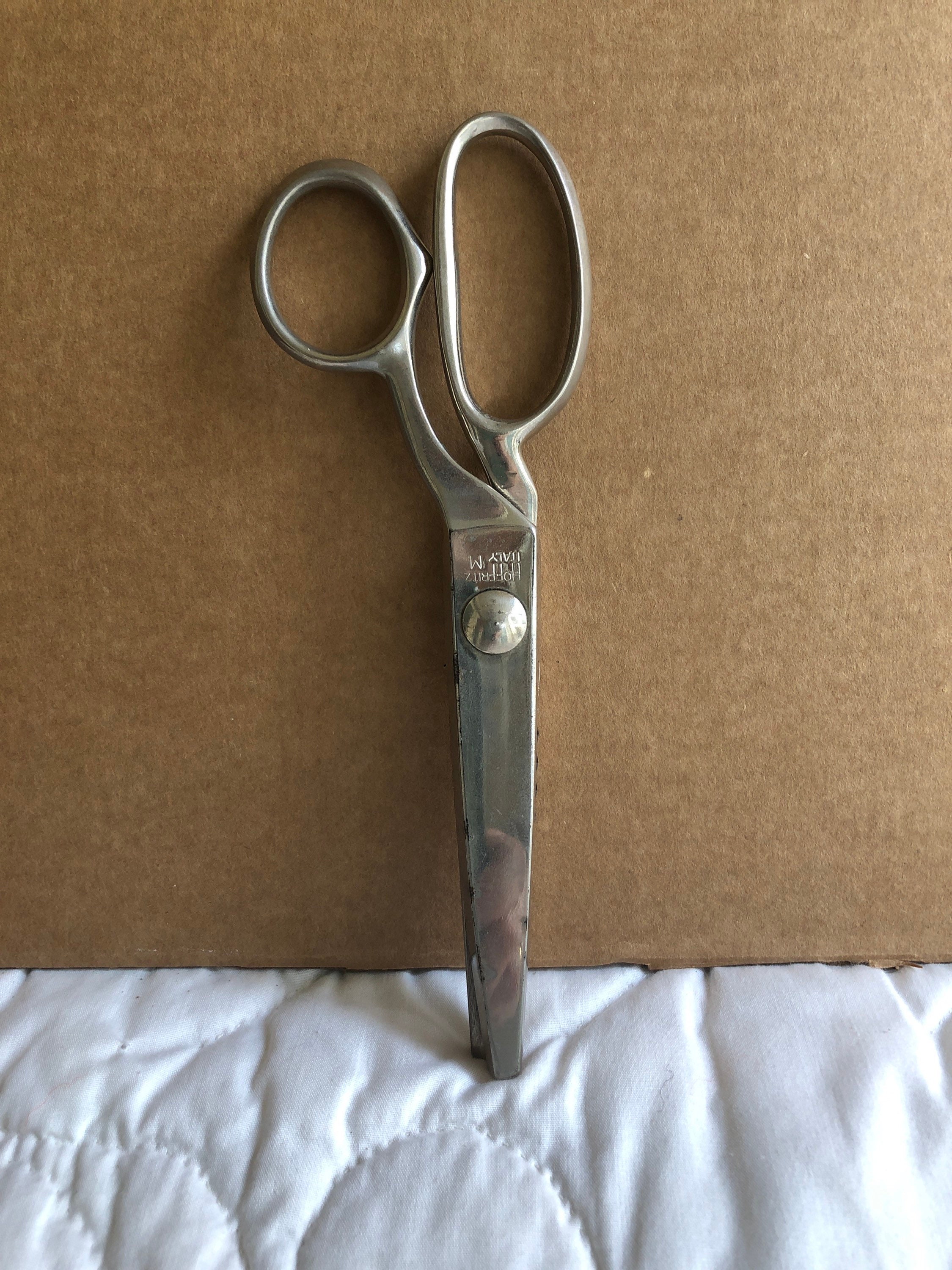 Hoffritz M pinking shears made in Italy Etsy