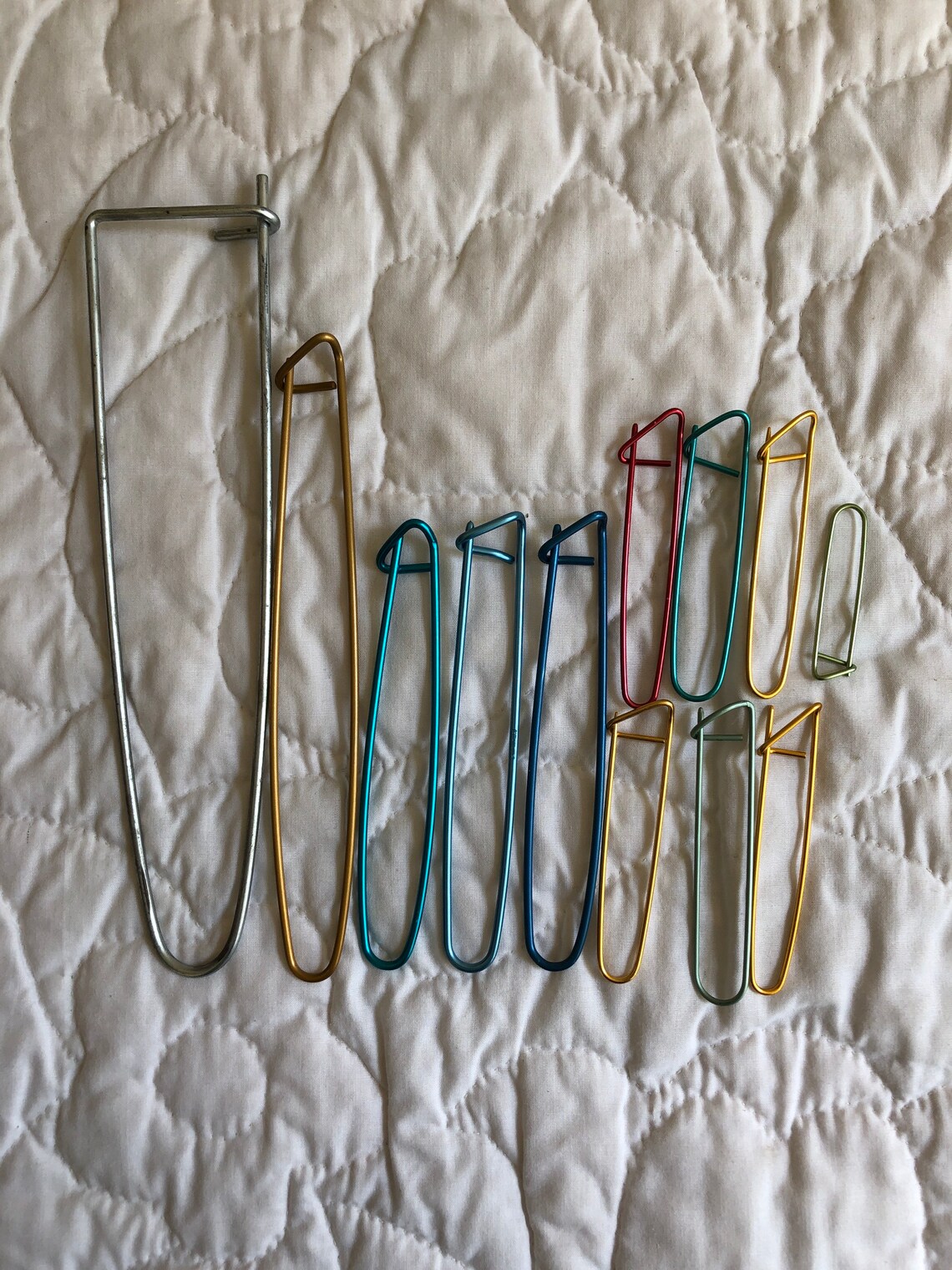 Set of 12 knitting holders crocheting stitch holders knit Etsy