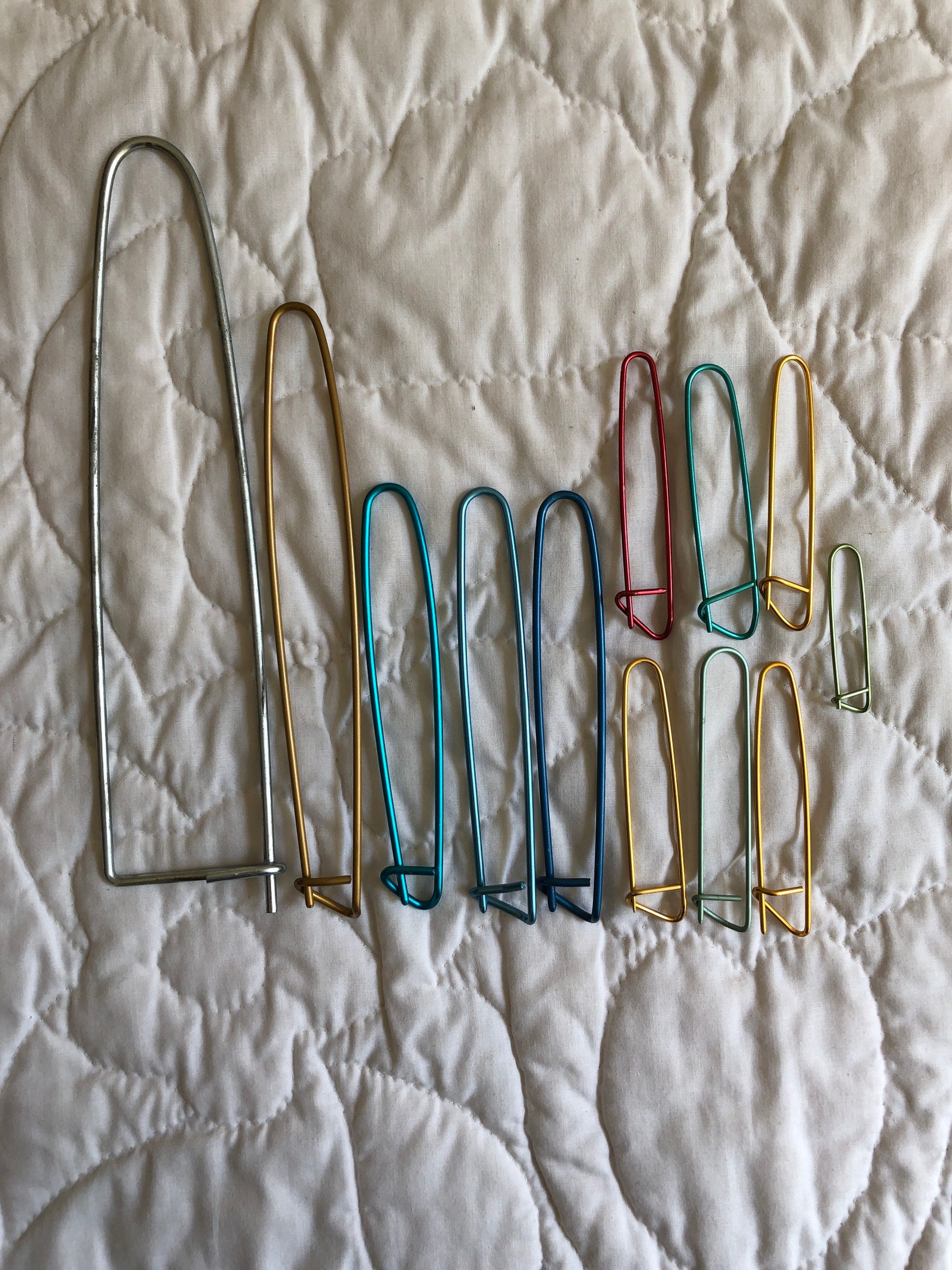 Set of 12 knitting holders crocheting stitch holders knit Etsy