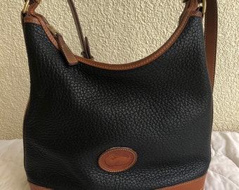 Vintage Black, Brown Dooney and Bourke purse