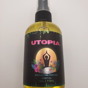 UTOPIA Perfume Body Oil by Calm Body Oils | Patchouli | Oud | Passionfruit