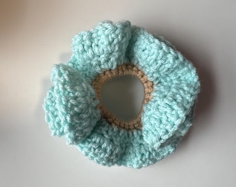 Crochet Hair Scrunchie