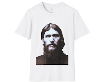 Rasputin Mystical T-Shirt | Occult History Apparel | Russian Mystic Graphic Tee | Esoteric Fashion