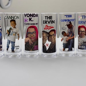 Custom Shot Glasses | Custom Shooter Cups | Party Favors | Birthday Party Favors | Custom Party Favors | Personalized Cups | Shot Cups