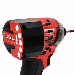 DrillPod Magnetic Bit Holder for Milwaukee 2760-20 Impact Driver | Side Mount Tool Organizer