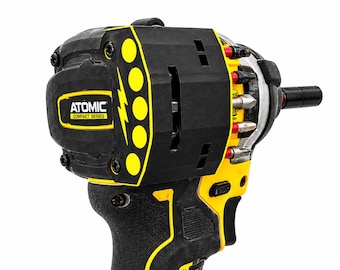 DrillPod™ magnetische bithouder voor DEWALT DCF850B | 5 bit organizer voor zijmontage | Accessoire slagschroevendraaier | Atomic 20V-tool-add-on