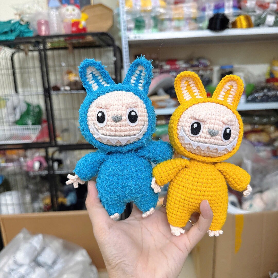 Costume Crochet Labubu 17cm Vêtements Pour Poupée Labubu 17cm