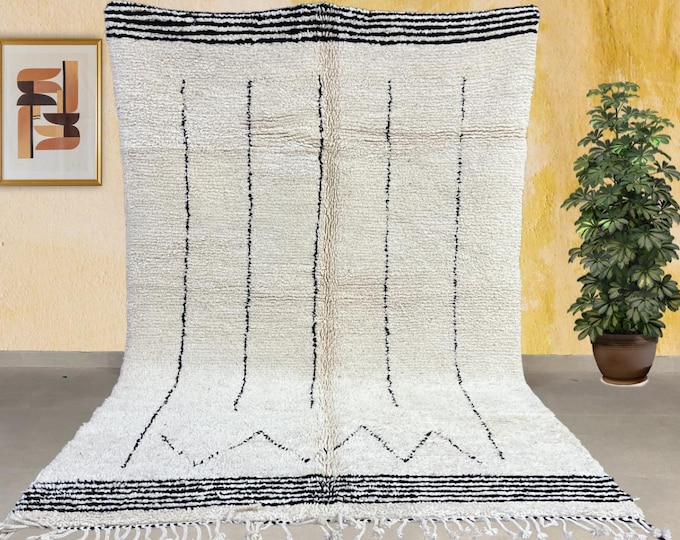 50% OFF - Amazing Custom Moroccan Wool Rug - Handmade Soft Rug - Any Size & Color - Floor Cover - Carpet - Tapis - Home Decor - Free Shippin