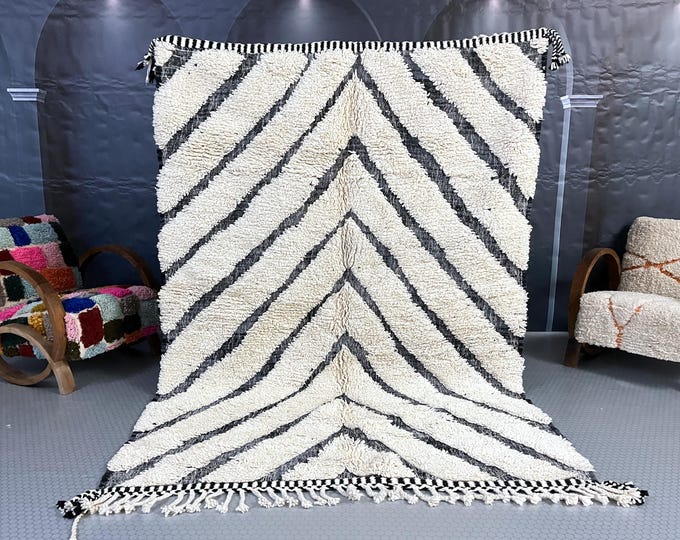 50% OFF - Amazing Custom Moroccan Wool Rug - Handmade Soft Rug - Any Size & Color - Floor Cover - Carpet - Tapis - Home Decor - Free Shippin