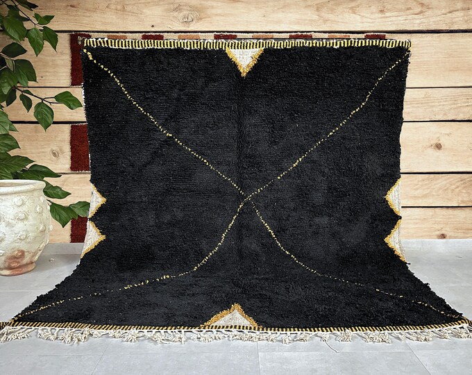 Moroccan Rugs - Handmade Beni Ourain Style - berber area rug - Large authentic Moroccan rug - Teppich marokko