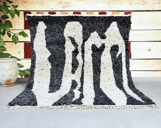 Beni ourain rug custom orders, All sizes Moroccan wool rug, Authentic Soft carpet