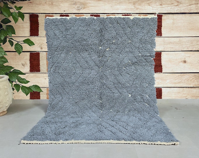 Custom Moroccan Rug, Berber Wool Rug, Beni ourain rug, Morrocan Rug, Area Tribal Abstract Rug, Home gift
