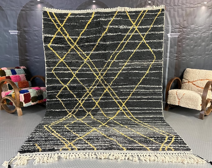50% OFF - Amazing Custom Moroccan Wool Rug - Handmade Soft Rug - Any Size & Color - Floor Cover - Carpet - Tapis - Home Decor - Free Shippin