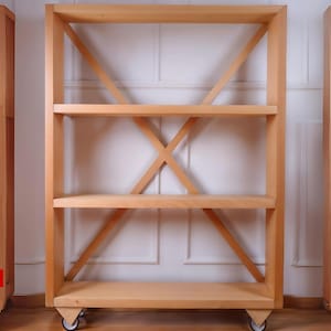 Rustieke industriële bijkeuken boekenplank doe-het-zelfplannen, opbergplank in boerderijstijl, eenvoudig houtbewerkingsproject, keuken- of slaapkamerplanken,