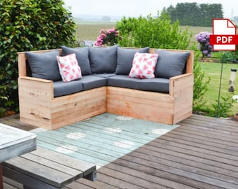 Woodshop Diaries Outdoor Sectional Couch Diy Modern Outdoor