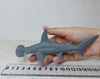 ヴィンテージ 中国製 ハンマーヘッドシャーク - PVC プラスチック サメ