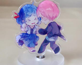 Otome Kisa & Ao hand in hand dansen en draaien acryl standee