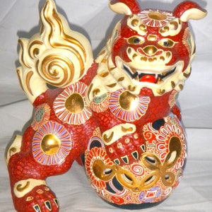 Kutani Foo Dog - Etsy
