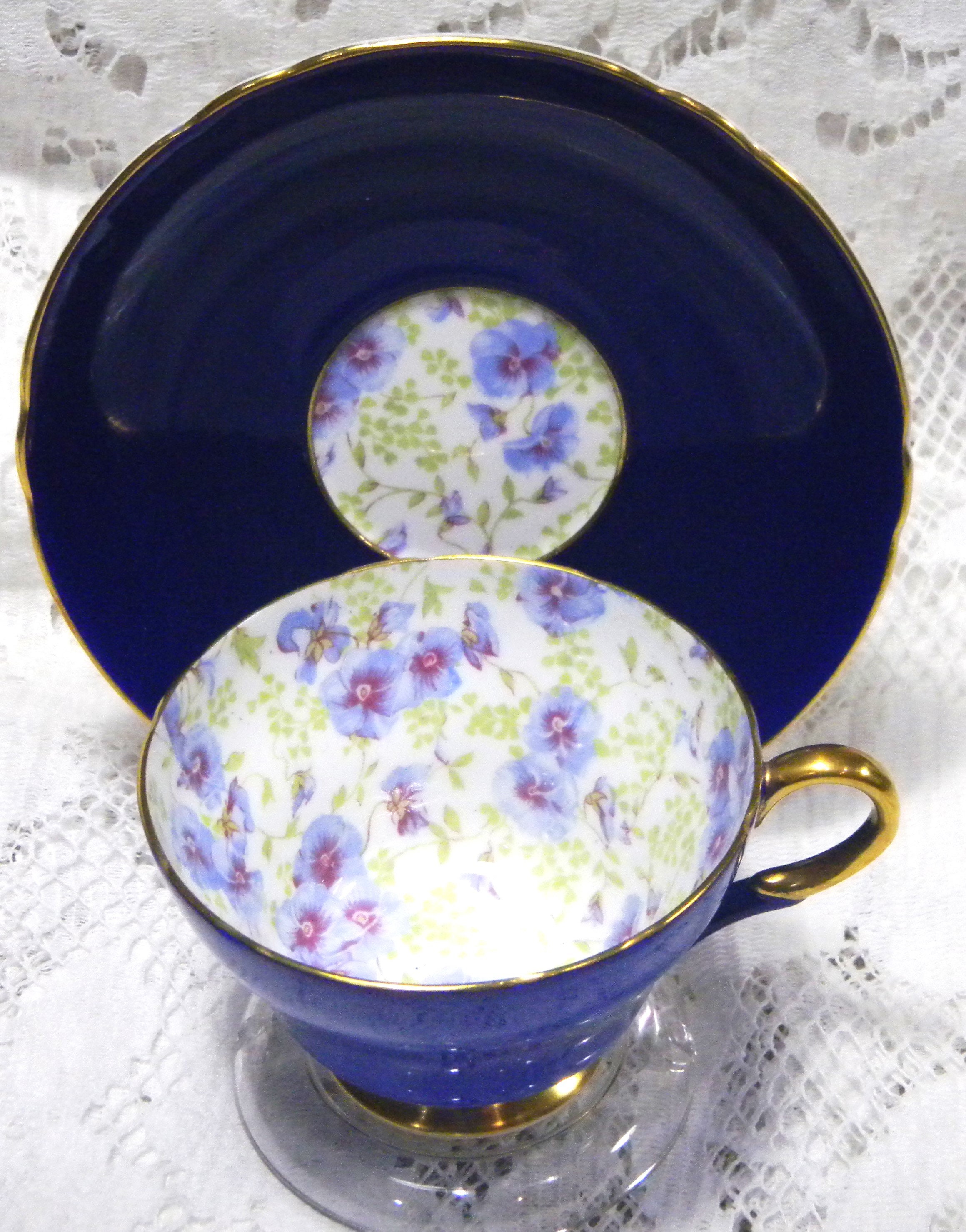 Shelley cup and saucer - Etsy 日本