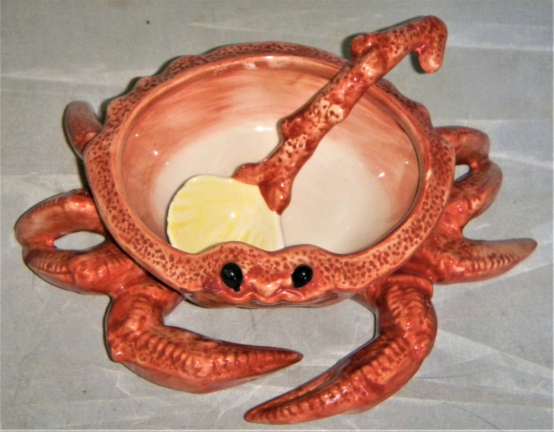 FITZ and FLOYD Fish Market Crab Dip / Butter Sauce Bowl and Etsy