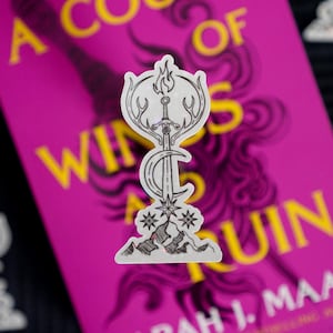 Maasverse Holographic Sticker: ACOTAR, TOG, Crescent City