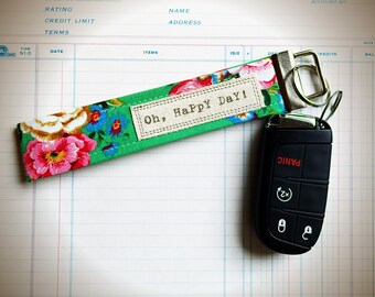 Words Matter Key Fob (wristlet )