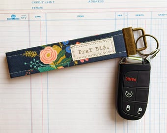 Words Matter Key Fob (wristlet )