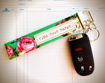 Words Matter Key Fob (wristlet )