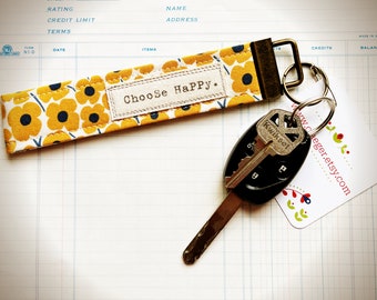 Words Matter Key Fob (wristlet )