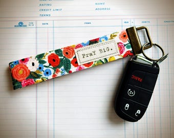 Words Matter Key Fob (wristlet )