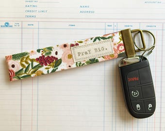 Words Matter Key Fob (wristlet )