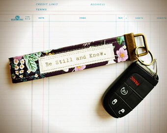 Words Matter Key Fob (wristlet )